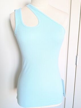 NWT Lululemon LA Double Strap Shoulder Light Blue Tank 4